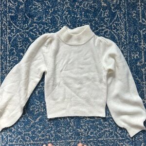 White Lulus sweater